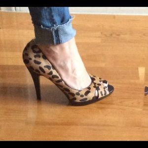 Cheetah high heel